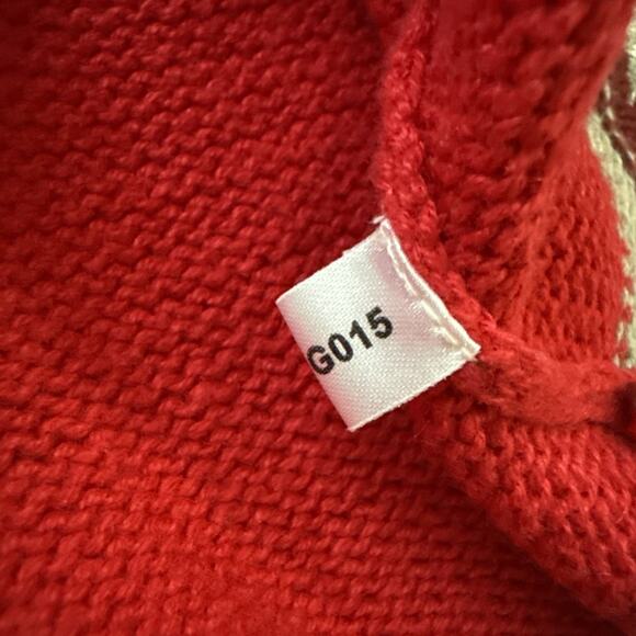 Vintage All Points By Reference Point Ugly Christmas Sweater Joy Noel Women's L - Picture 10 of 15